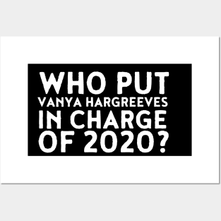 who put vanya hargreeves in chrage of 2020? Posters and Art